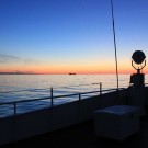 Ein letzter Sonnenaufgang über der Ostsee. Foto: Sophia Wangner