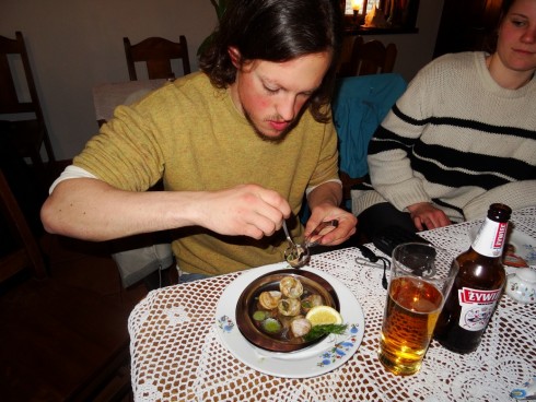 Local food? Restaurant visit in Hel. Photo: Dransmann