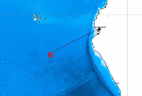 Ship position August 30.