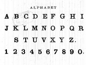 Alphabet des enfants sages
