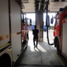 Ein Besuch bei der Laboer Feuerwehr (Foto: C.Koch)