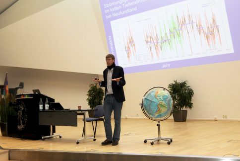 Pro. Dr. Martin Visbeck spricht über Meereströmungen