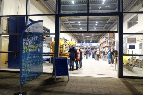 Erste Kieler Nacht der Wissenschaft am Standort GEOMAR. Foto: Jan Steffen, GEOMAR