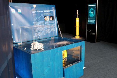 Ozeanbeobachtung und Ozeanversauerung gehören zu den Themen der Ausstellung. Foto: Jan Steffen