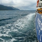 Leaving Tromsoe at the start of the POSEIDON POS 473 expedition.