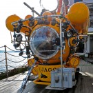 Research submersible JAGO onboard POSEIDON. Photo: Maike Nicolai, GEOMAR