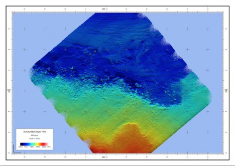 Meine erste Karte / My first Map. ©AUV Team GEOMAR