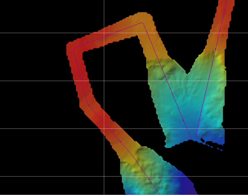 A Seamount that is not fully mapped. Photo: Melanie Steffen