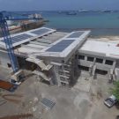 Current aerial view of the Ocean Science Centre Mindelo, Cabo Verde, Photo: Filipe Mandl