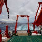 MARIA S. MERIAN verlässt den Hafen von Mindelo - auf zur CVOO - leaving Mindelo, on the way to CVOO