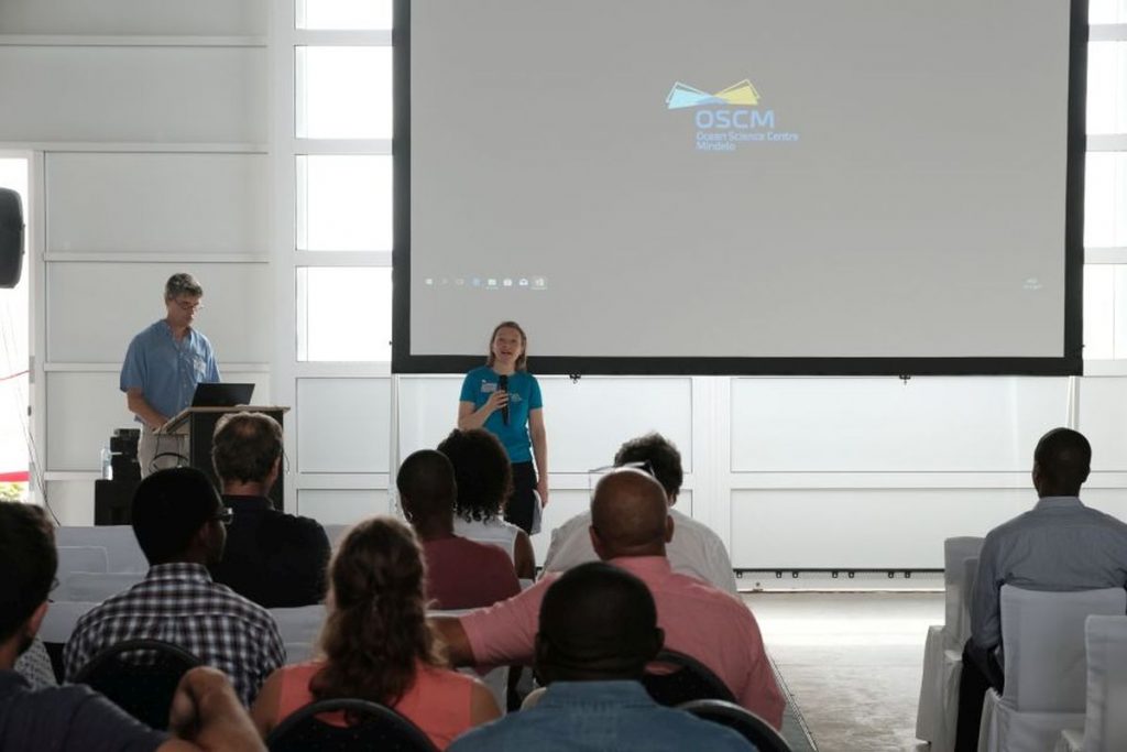 In the morning, Arne Körtzinger and Cordula Zenk welcome all participants of the international workshop. Photo: Jan Steffen/GEOMAR