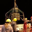 The Multicorer (MUC) after being retrieved from 4199 m.