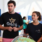 Exhibition Guides Leo Gerhardinger &amp; Mariana Mattos, Photo: Friederike Balzereit, Future Ocean