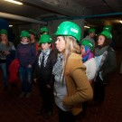 Wearing a helmet was mandatory while visiting the plant. Photo: M. Lenz