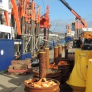 Weights and buoys. 
Photo: Ulf Riebesell