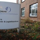 Hier geht's zum Technik und Logistik Zentrum des GEOMAR. (Foto: G. Seidel, GEOMAR)