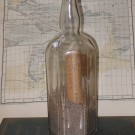Flaschenpost aus der Sammlung des Bundesamtes für Seeschifffahrt und Hydrographie. (c) BSH