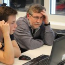 Selbst Projektleiter Joachim kommt dabei manchmal ins Grübeln. Foto: B. König, GEOMAR