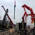 Baladen FS SONNE für die ersten wissenschaftlichen Fahrten in Kiel. Foto: J. Steffen, GEOMAR