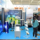 Der Stand des GEOMAR und des Ozeans der Zukunft auf der Inwatersolutions im Rahmen der Hannover Messe. Foto: J. Steffen, GEOMAR