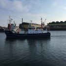 Der Forschungskutter LITTORINA läuft seit dieser Woche wieder zu Tagesfahrten aus / Since this week, the research cutter LITTORINA has been sailing on day trips again. Photo: Jan Steffen/GEOMAR