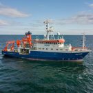 FS ALKOR in der Ostsee während AL536/RV ALKOR in the Baltic Sea during AL536. Photo: Marc Petrikowski