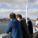 Leaving the port of Las Palmas. Verlassen des Hafens von Las Palmas. (Credit: Lisa Hoffmann, CC BY-NC-ND)