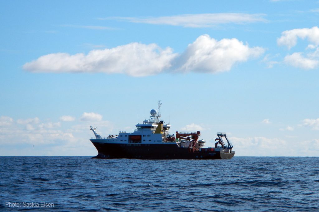 Die RRS JAMES COOK. Photo: Saskia Elsen