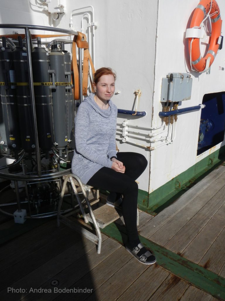 Wehmütig blicke ich noch einmal aufs Wasser. Photo: Andrea Bodenbinder